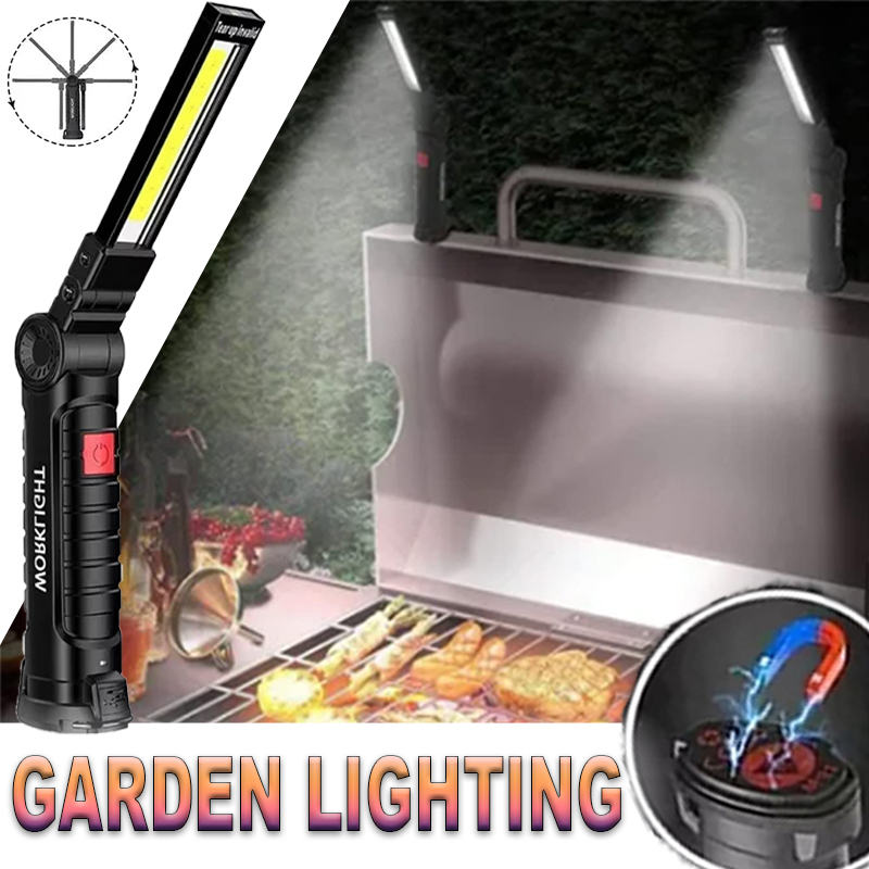 Outdoor Lighting Junction Box - Портативный светодиодный фонарик с магнитным крючком,