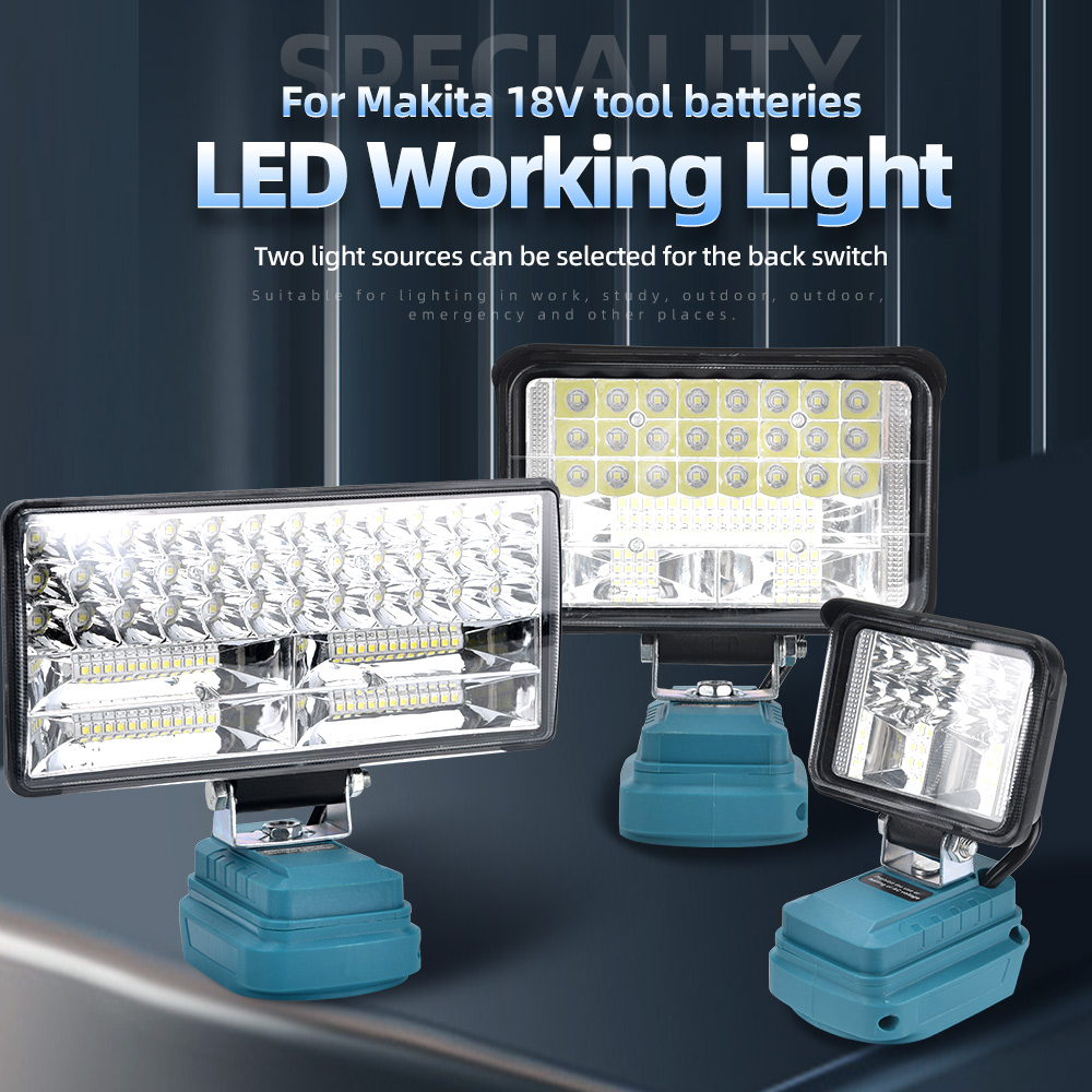 Outdoor Lighting Milwaukee - Светодиодная лампа 18 В для Makita,