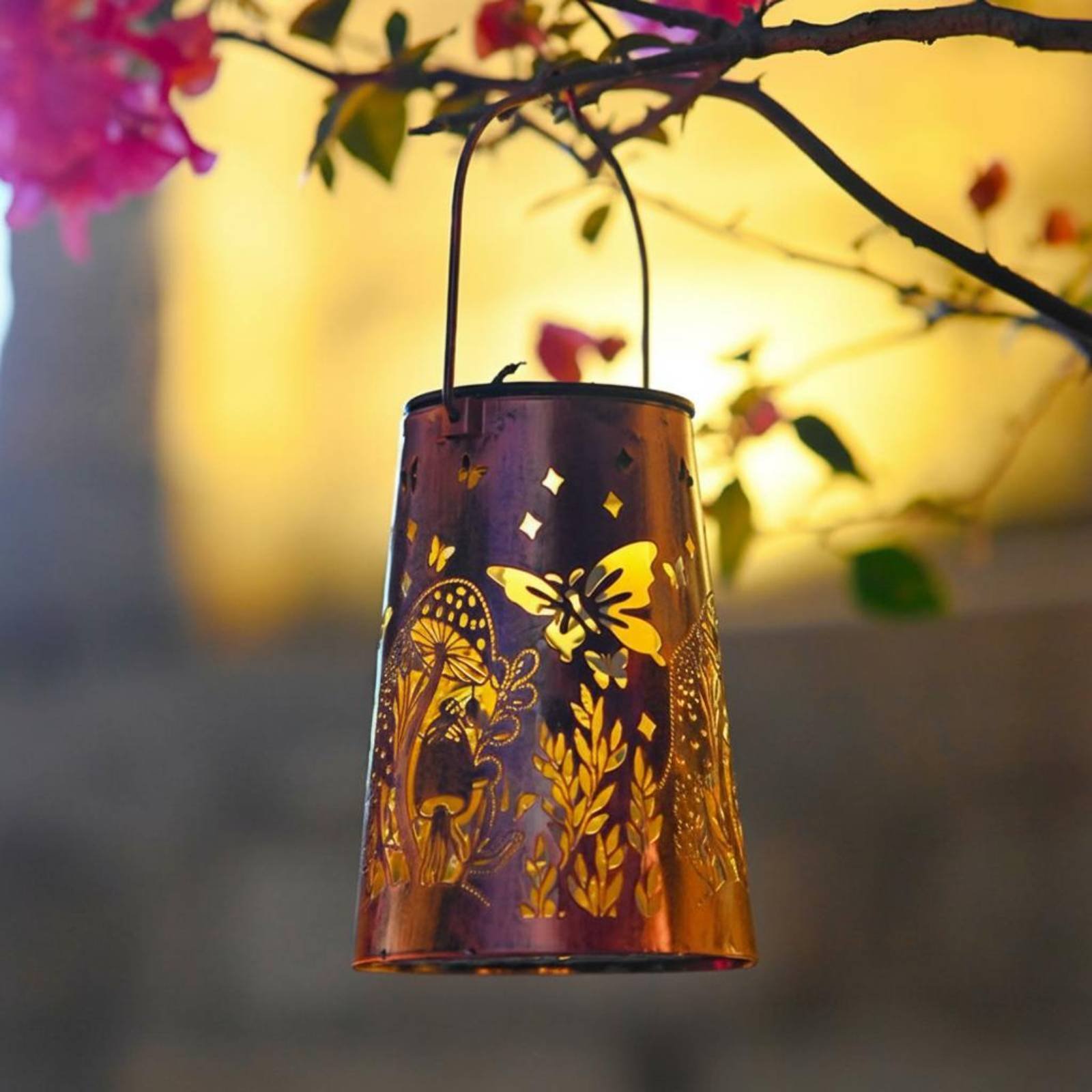 Outdoor Lighting And Decor - Уличный светильник с цветочным узором для