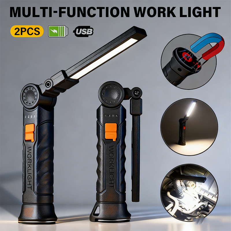 Outdoor Lighting Junction Box - Портативный светодиодный фонарик COB, перезаряжаемый через