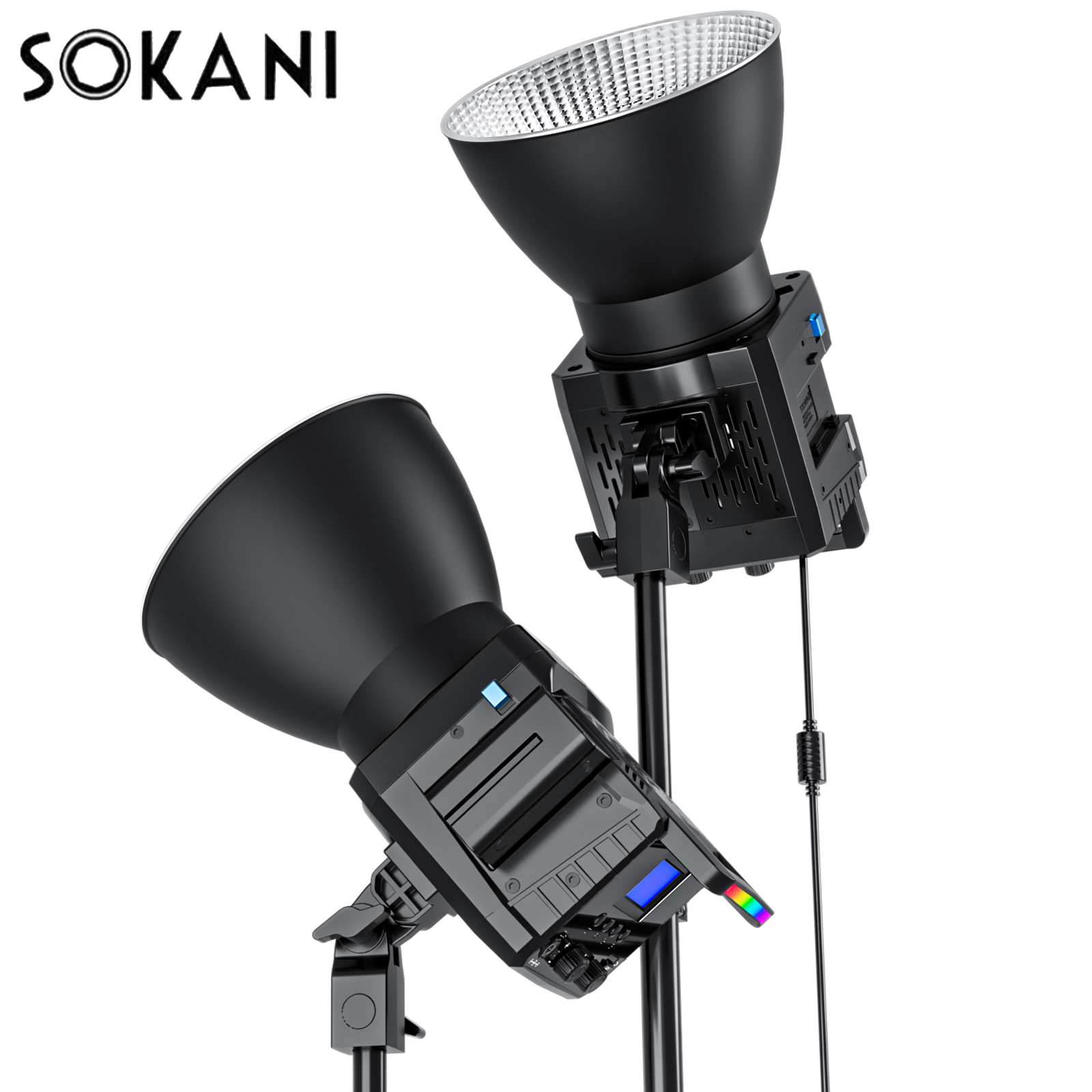 Outdoor Lighting No Wiring - Sokani X100 RGB/двухцветный 100 Вт дневной