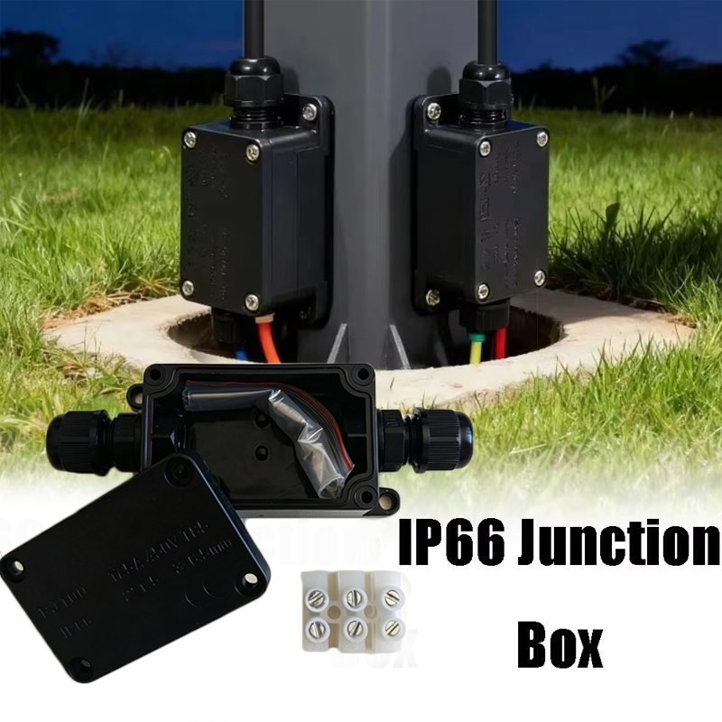 Outdoor Lighting Electrical Box - 1 шт. 2-контактный уличный водонепроницаемый электрический