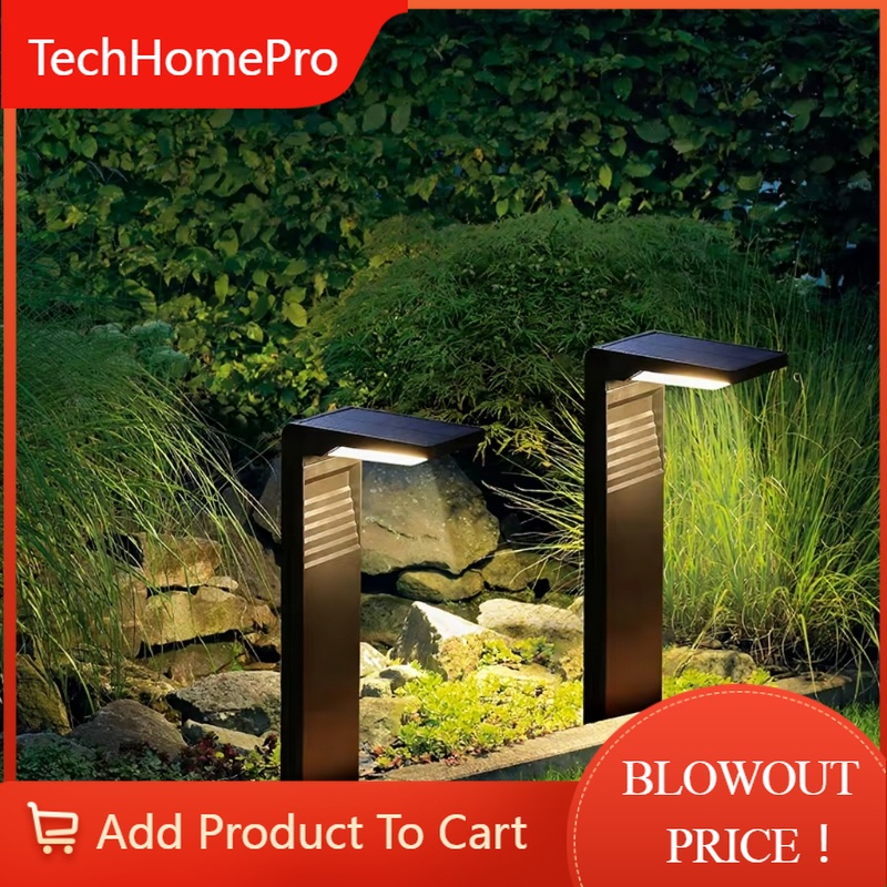 Outdoor Lighting No Wiring - Солнечные водонепроницаемые светодиодные садовые светильники TechHPSolar