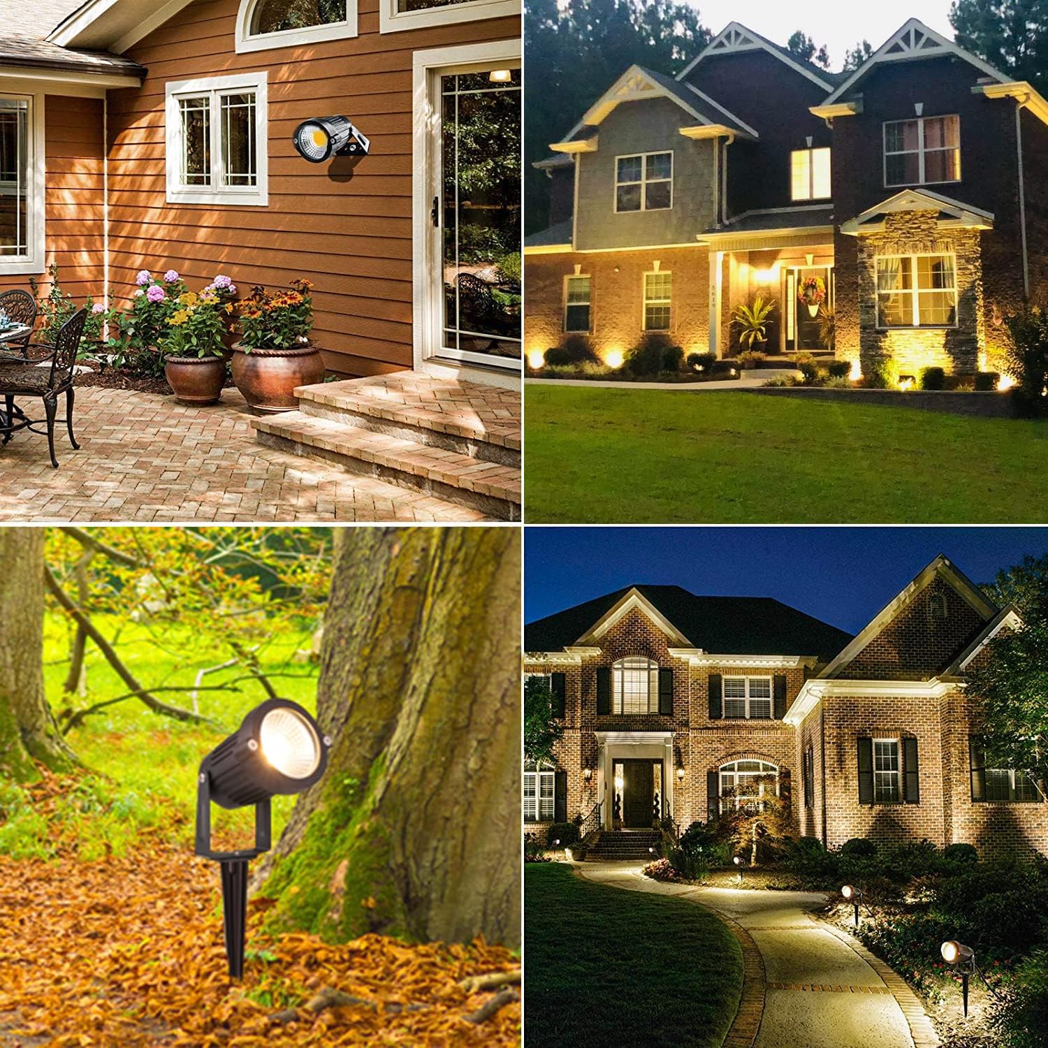 Outdoor Lighting Low Voltage - 0,5 м низковольтные светодиодные ландшафтные фонари,