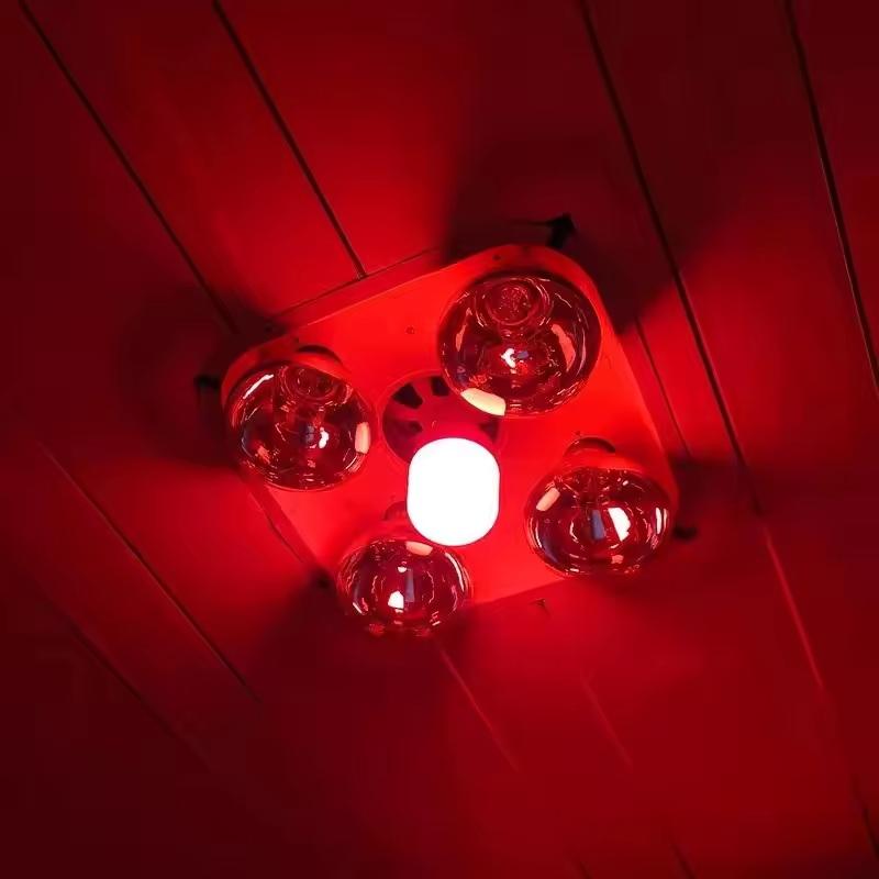 Outdoor Lighting Xmas - Новая мощная красная светодиодная лампа E27/B22
