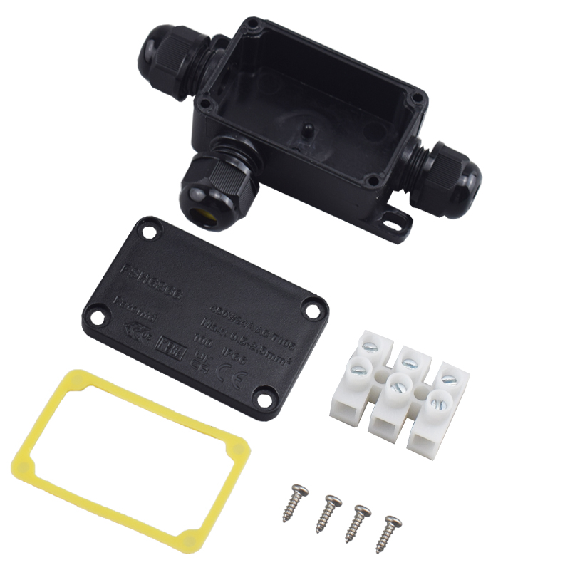 Outdoor Lighting Electrical Box - 3-контактная наружная водонепроницаемая распределительная коробка для