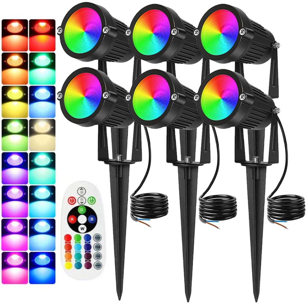 Outdoor Lighting Waterproof - RGBW Ландшафтное освещение 10 Вт с