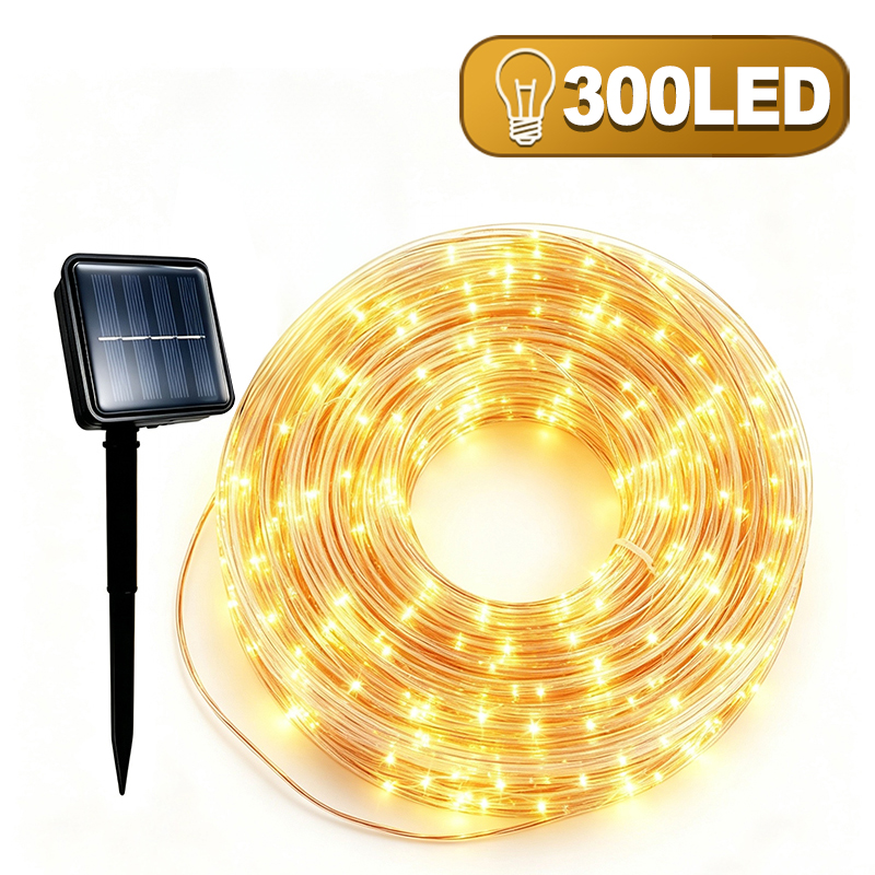 Outdoor Lighting No Wiring - Солнечные рождественские гирлянды с 8 режимами