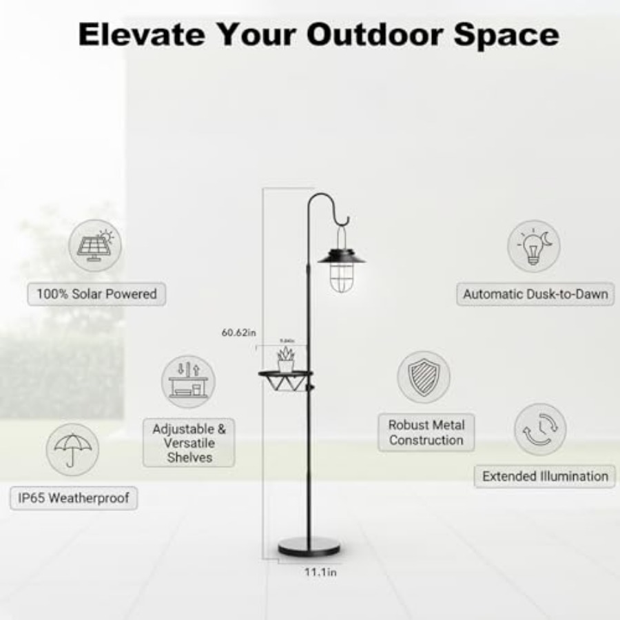 Солнечный напольный светильник – обзор и цена Outdoor Lighting Waterproof
