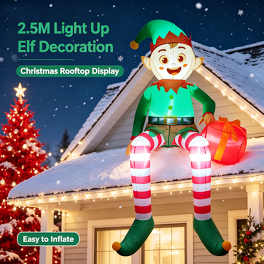 2,5-метровый надувной рождеств – обзор и цена Outdoor Lighting Xmas