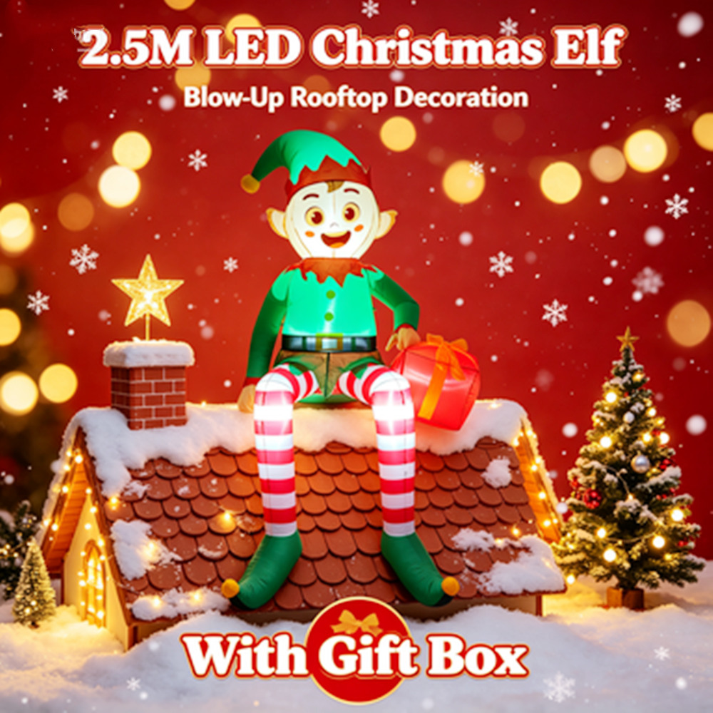 2,5-метровый надувной рождеств – обзор и цена Outdoor Lighting Xmas