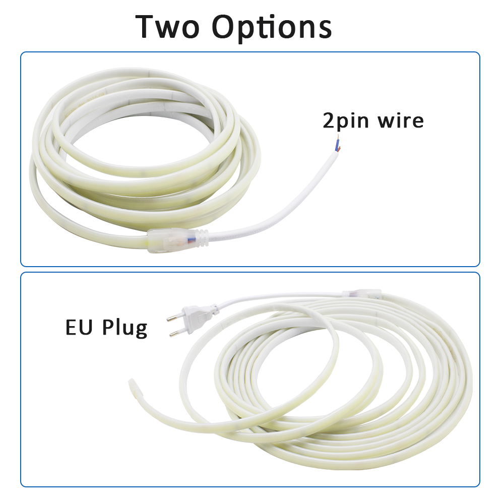 Светодиодная лента COB 1-20 м, – обзор и цена Outdoor Lighting No Wiring
