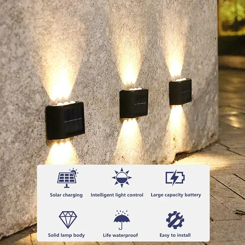 Солнечный настенный светильник – обзор и цена Outdoor Lighting Waterproof