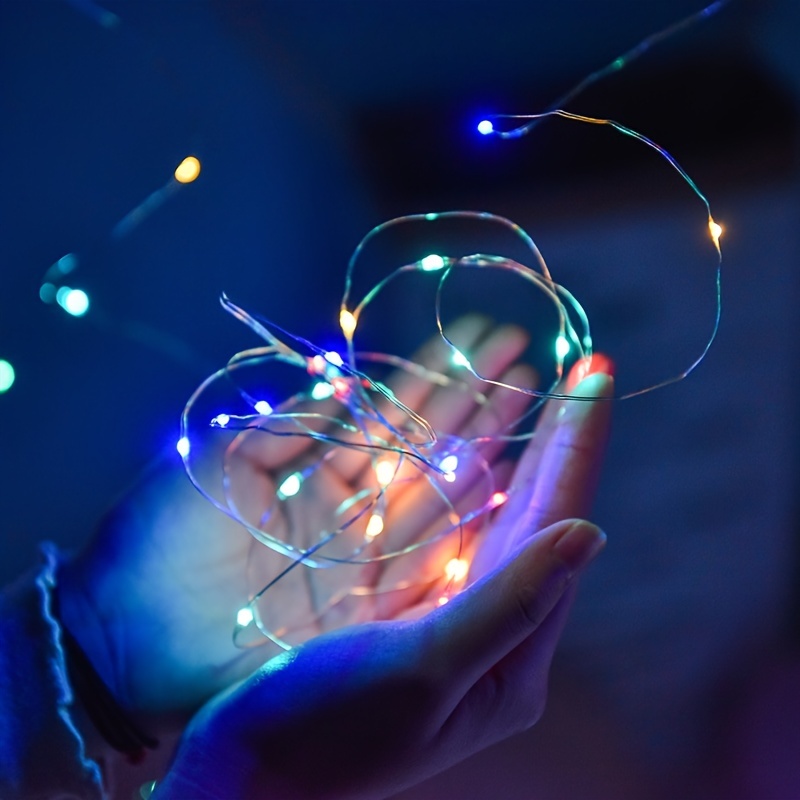 Светодиодные гирлянды из медно – обзор и цена Outdoor Lighting No Wiring