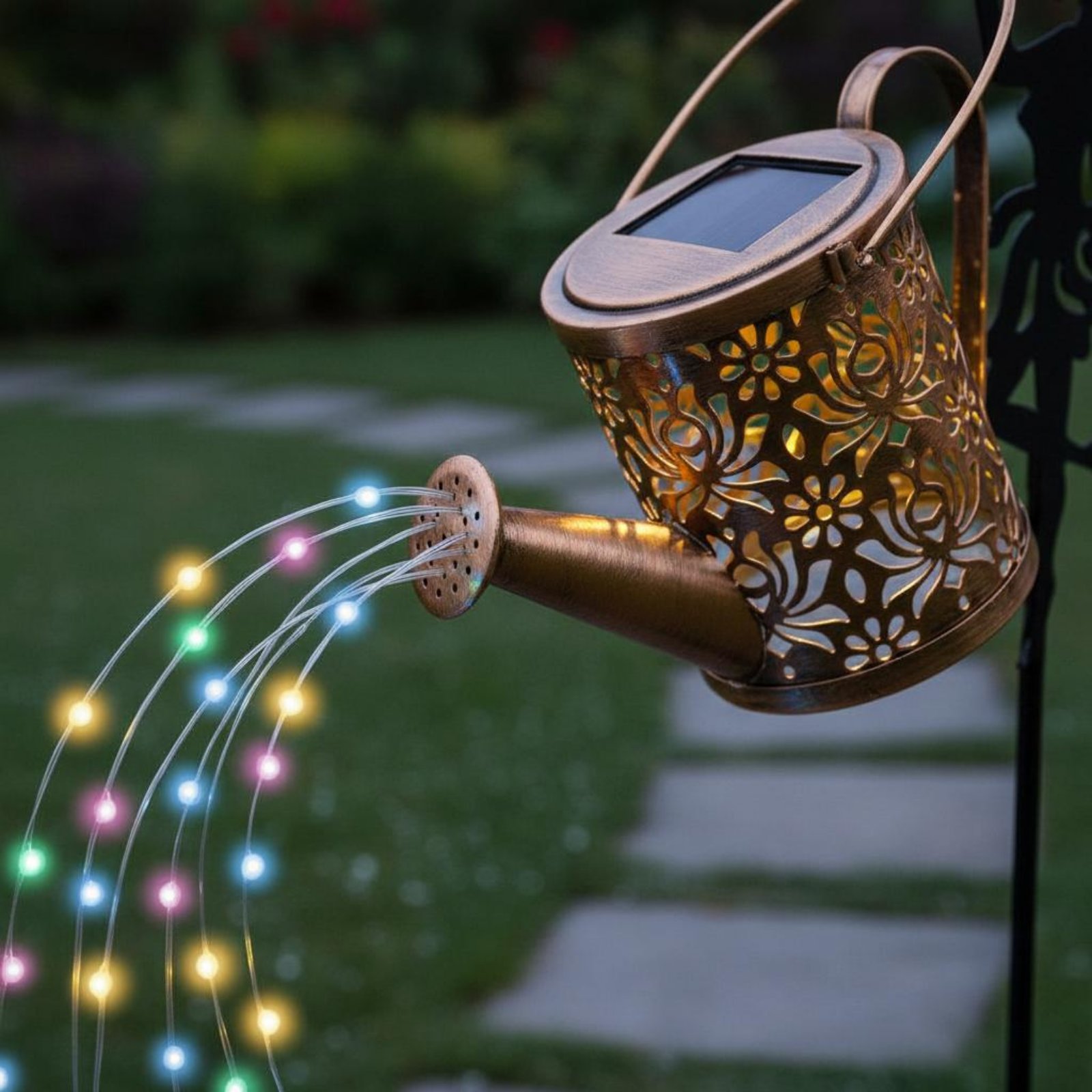 Солнечный светильник-лейка с п – обзор и цена Outdoor Lighting Patio