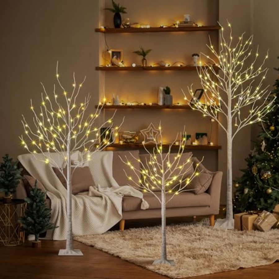Набор светодиодных светильнико – обзор и цена Outdoor Lighting On Trees
