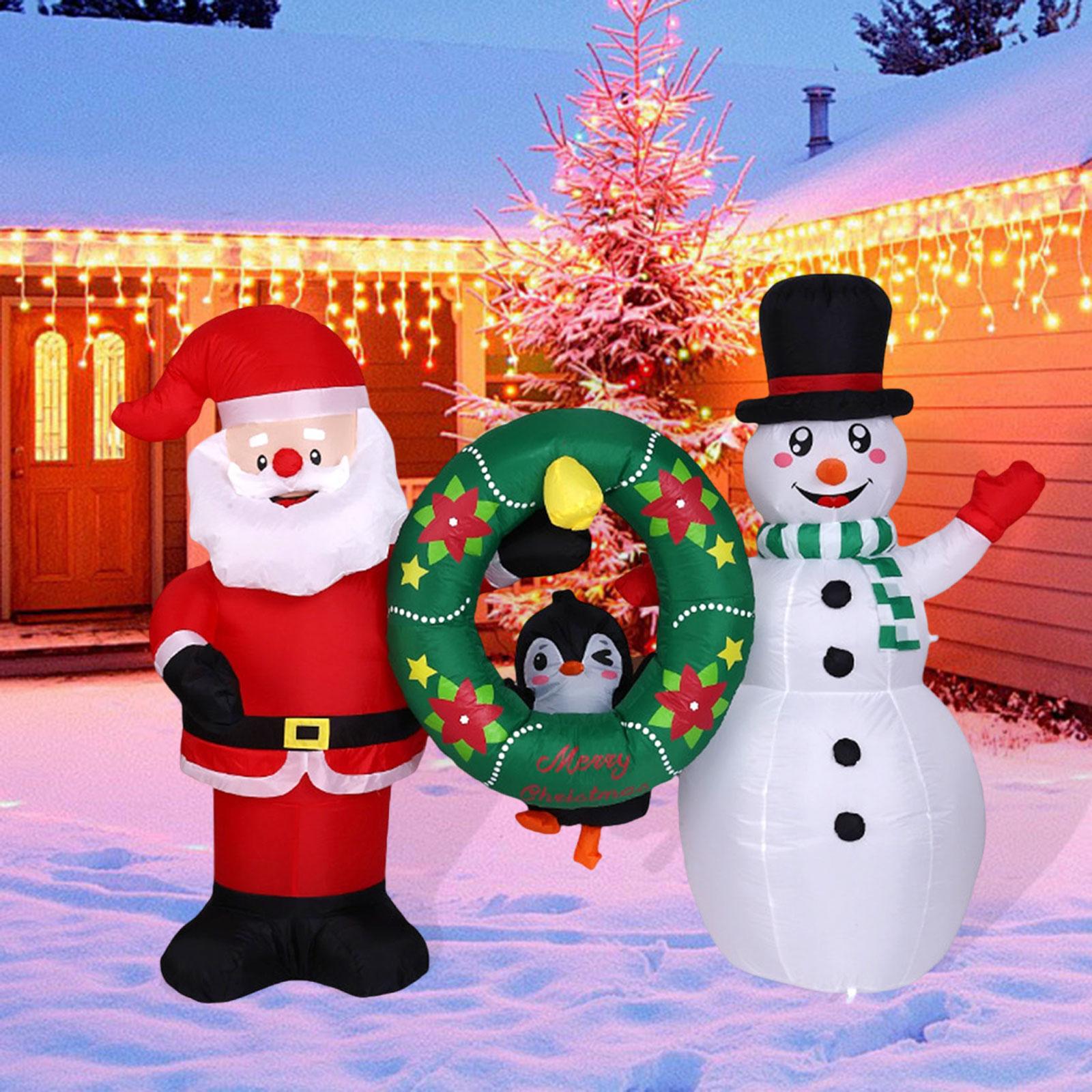 Рождественские надувные украше – обзор и цена Outdoor Lighting Xmas