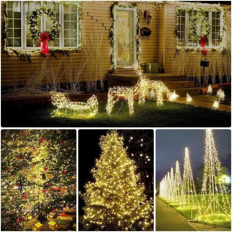 1 шт. уличная солнечная гирлян – обзор и цена Outdoor Lighting No Wiring