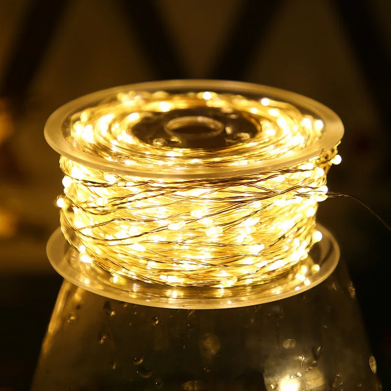 5 м/10 м/20 м светодиодные гир – обзор и цена Outdoor Lighting No Wiring