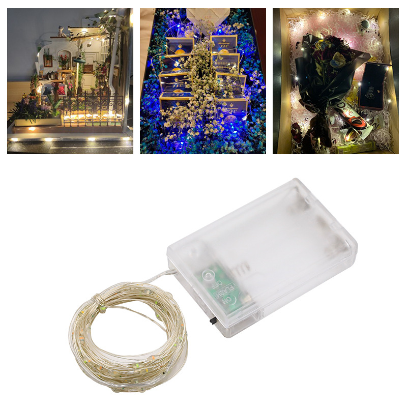 Светодиодная гирлянда на сереб – обзор и цена Outdoor Lighting No Wiring