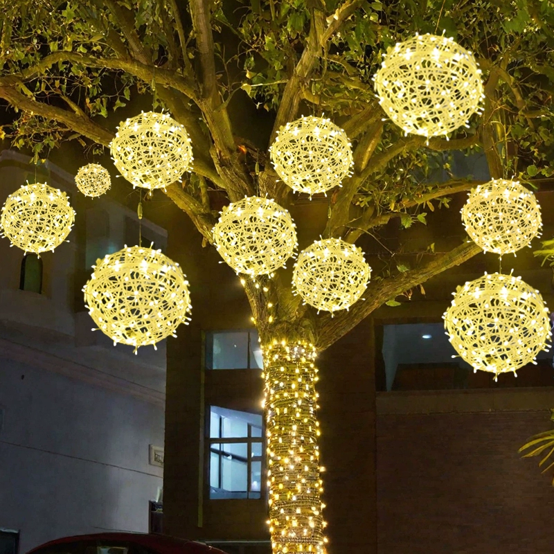 Уличные шаровые фонари Подвесн – обзор и цена Outdoor Lighting On Trees