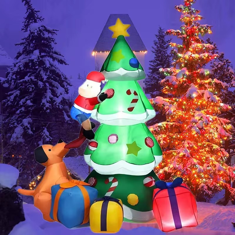 Рождественская елка, надувная  – обзор и цена Outdoor Lighting Xmas
