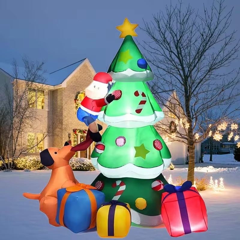 Рождественская елка, надувная  – обзор и цена Outdoor Lighting Xmas