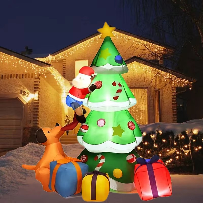 Рождественская елка, надувная  – обзор и цена Outdoor Lighting Xmas