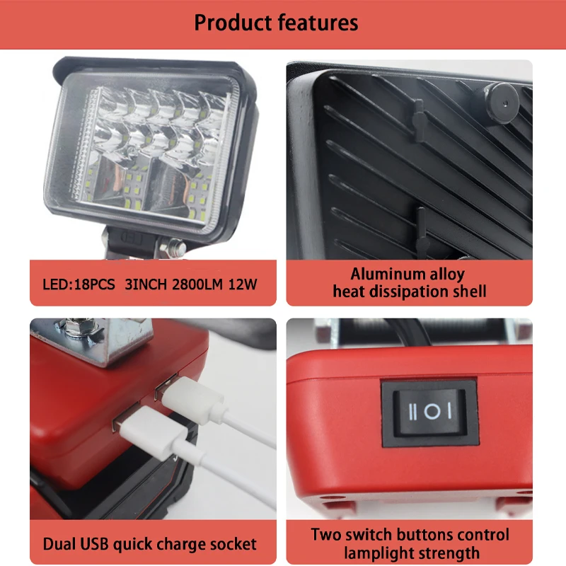 ZWINCKY 12 Вт светодиодный раб – обзор и цена Outdoor Lighting Milwaukee