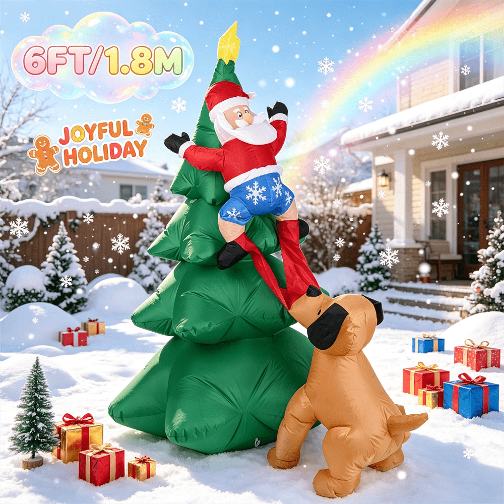 Надувная игрушка: собака, тяну – обзор и цена Outdoor Lighting On Trees