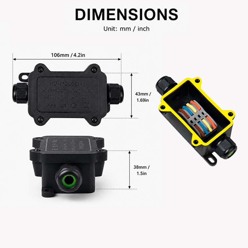 Водонепроницаемая соединительн – обзор и цена Outdoor Lighting Electrical Box