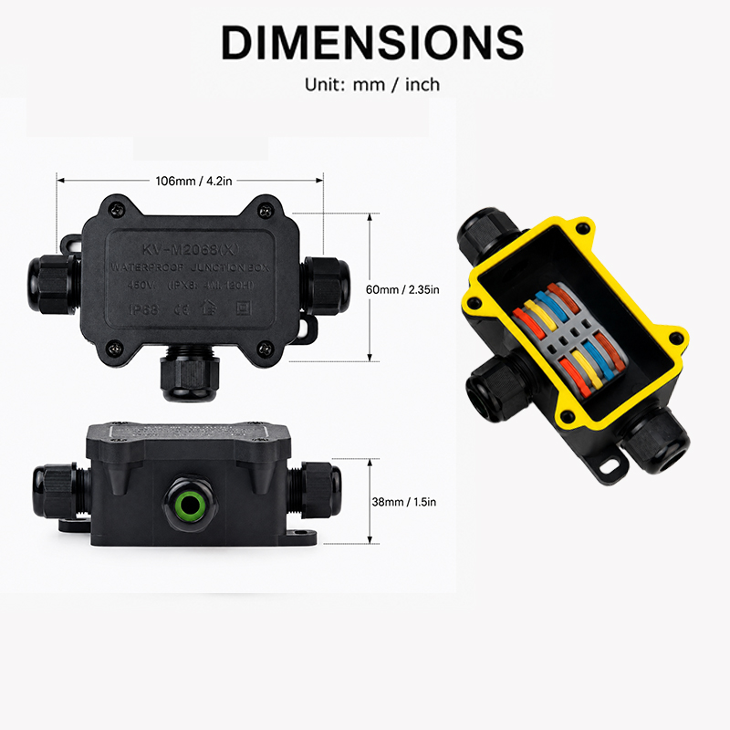 Водонепроницаемая соединительн – обзор и цена Outdoor Lighting Electrical Box