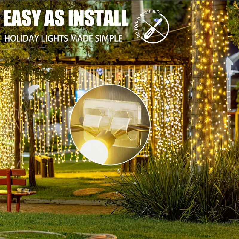 4/10 шт. крючки для наружных г – обзор и цена Outdoor Lighting Xmas