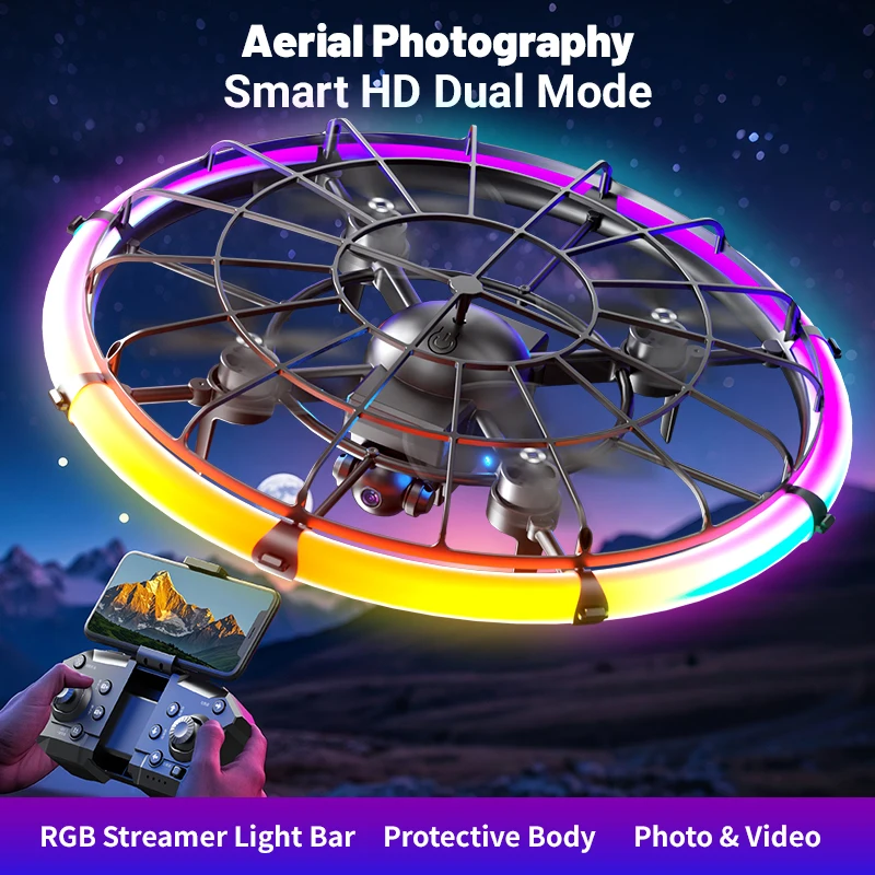 JJRC H145 UFO RC Дрон с двойно – обзор и цена Outdoor Lighting Video