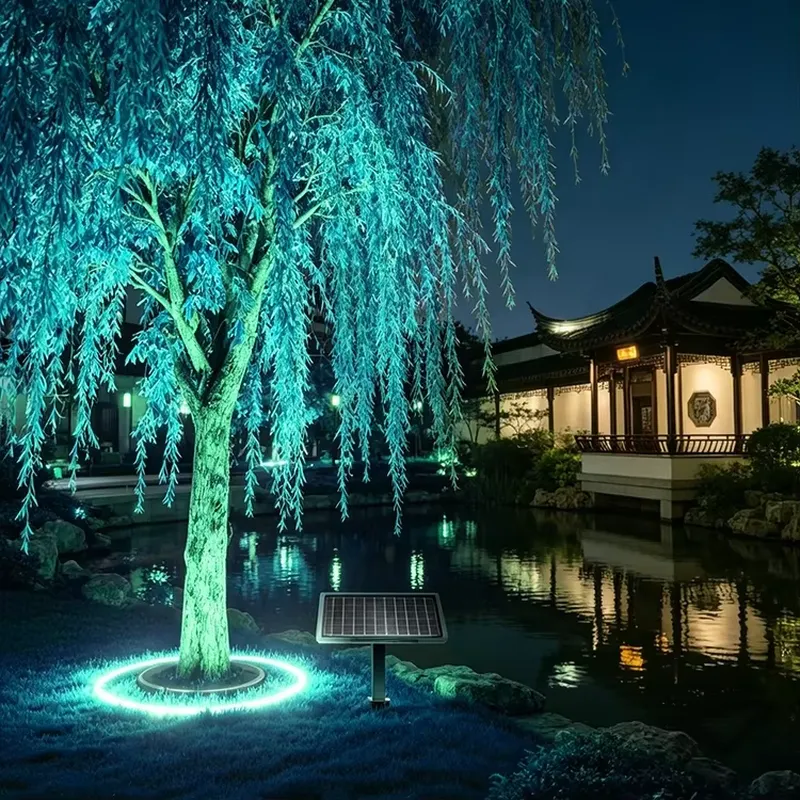 Солнечный светодиодный светиль – обзор и цена Outdoor Lighting On Trees
