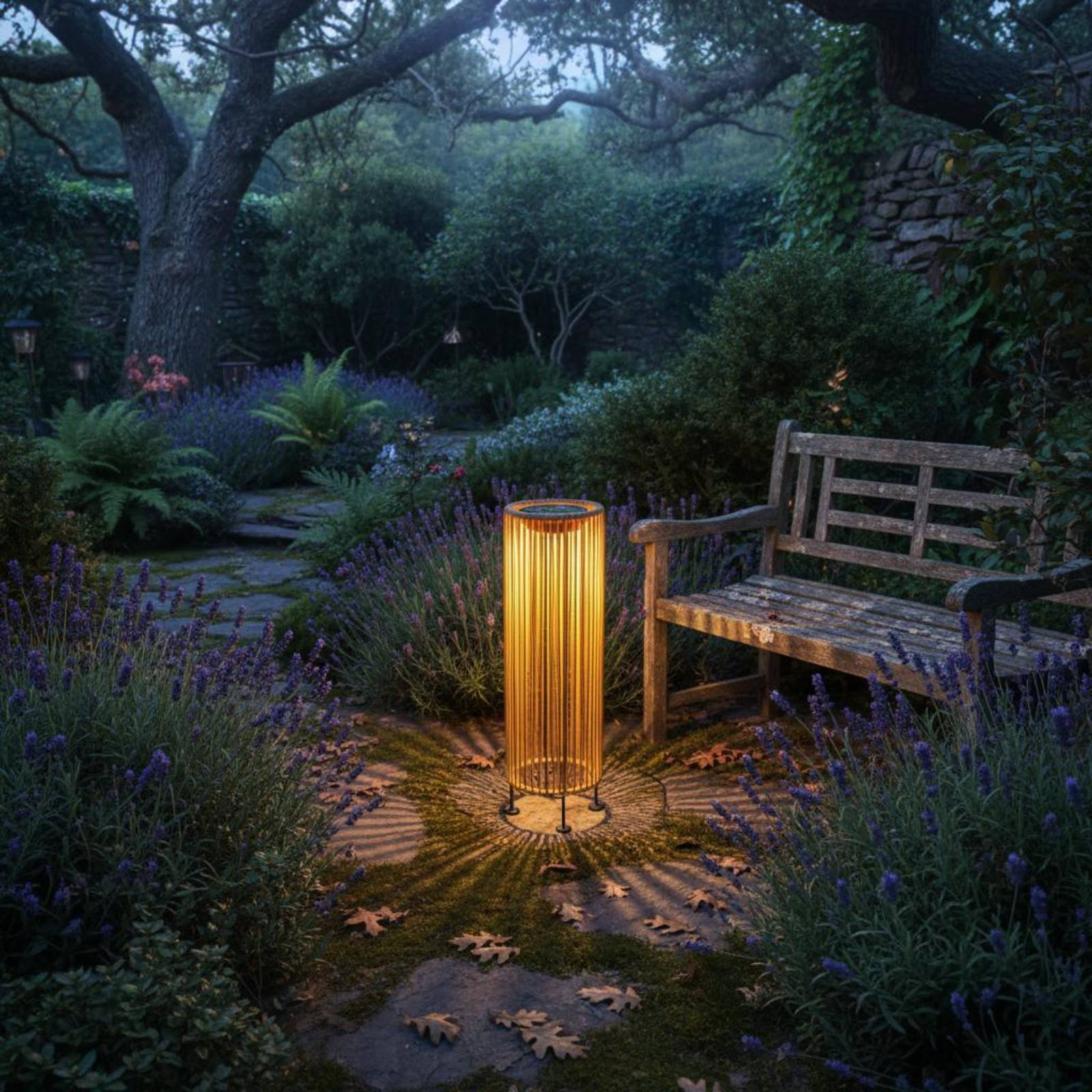 Солнечный садовый фонарь из пл – обзор и цена Halo Outdoor Lighting