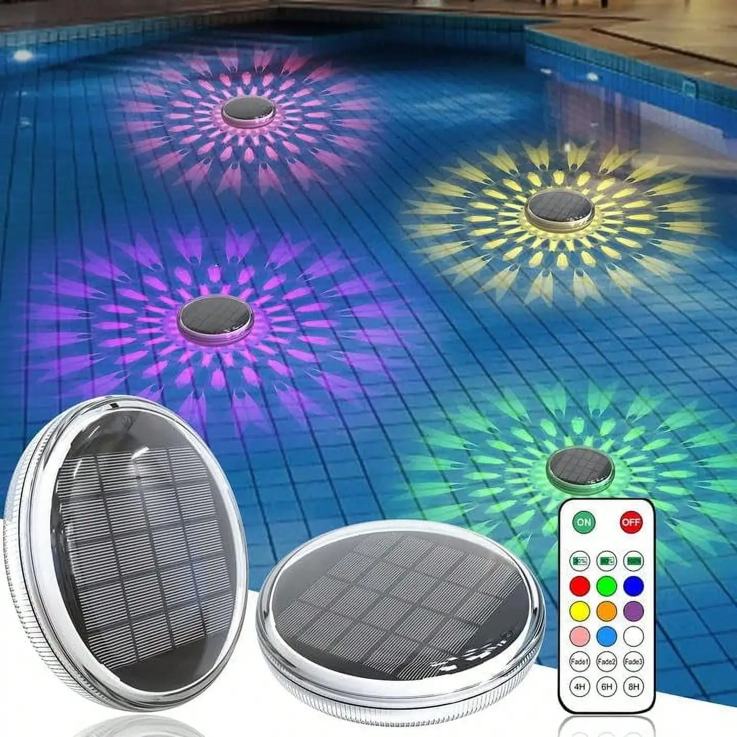 Солнечный плавающий светильник – обзор и цена Pond Light Submersible