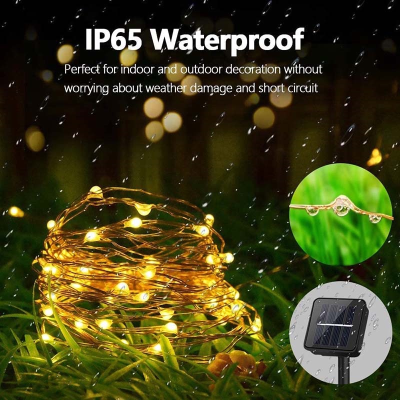 Уличная светодиодная гирлянда  – обзор и цена Outdoor Lighting No Wiring