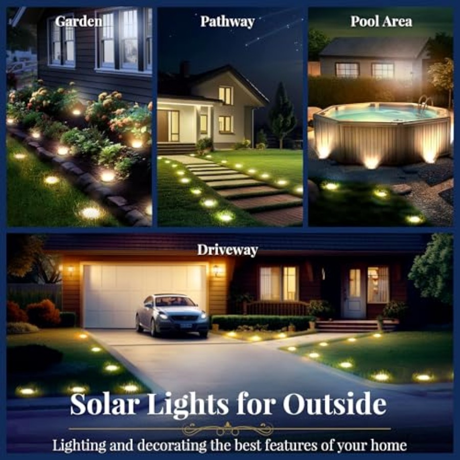Солнечные садовые светильники, – обзор и цена Outdoor Lighting Waterproof