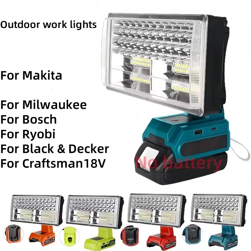 Портативный рабочий фонарь 50  – обзор и цена Outdoor Lighting Milwaukee