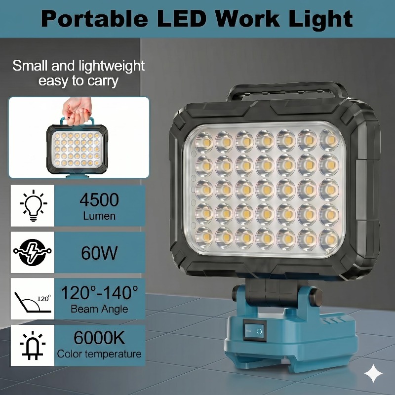 Беспроводной строительный прож – обзор и цена Outdoor Lighting Milwaukee