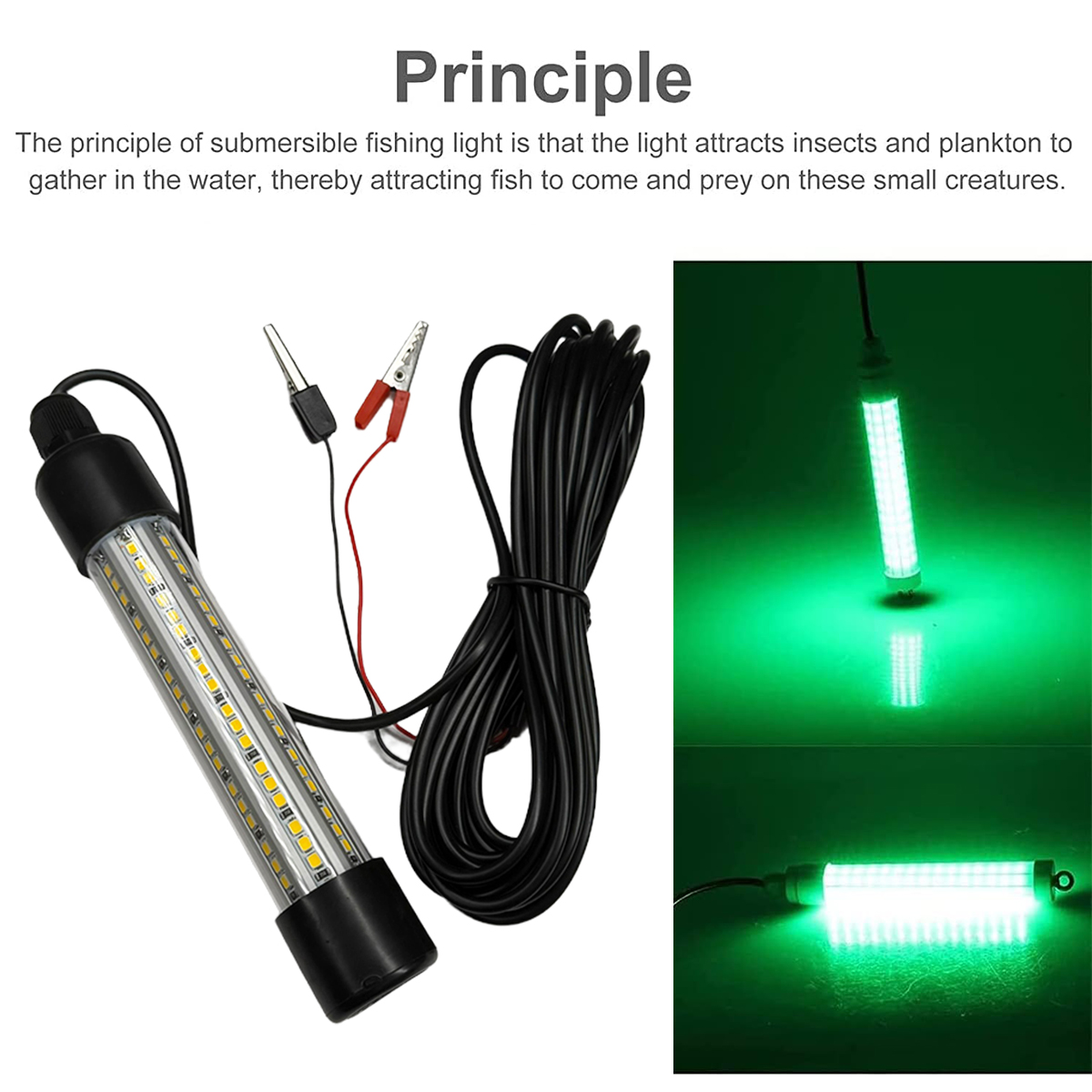 Led Подводные рыболовные фонар – обзор и цена Pond Light Submersible