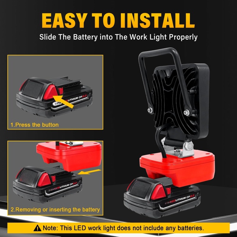 Портативный строительный проже – обзор и цена Outdoor Lighting Milwaukee